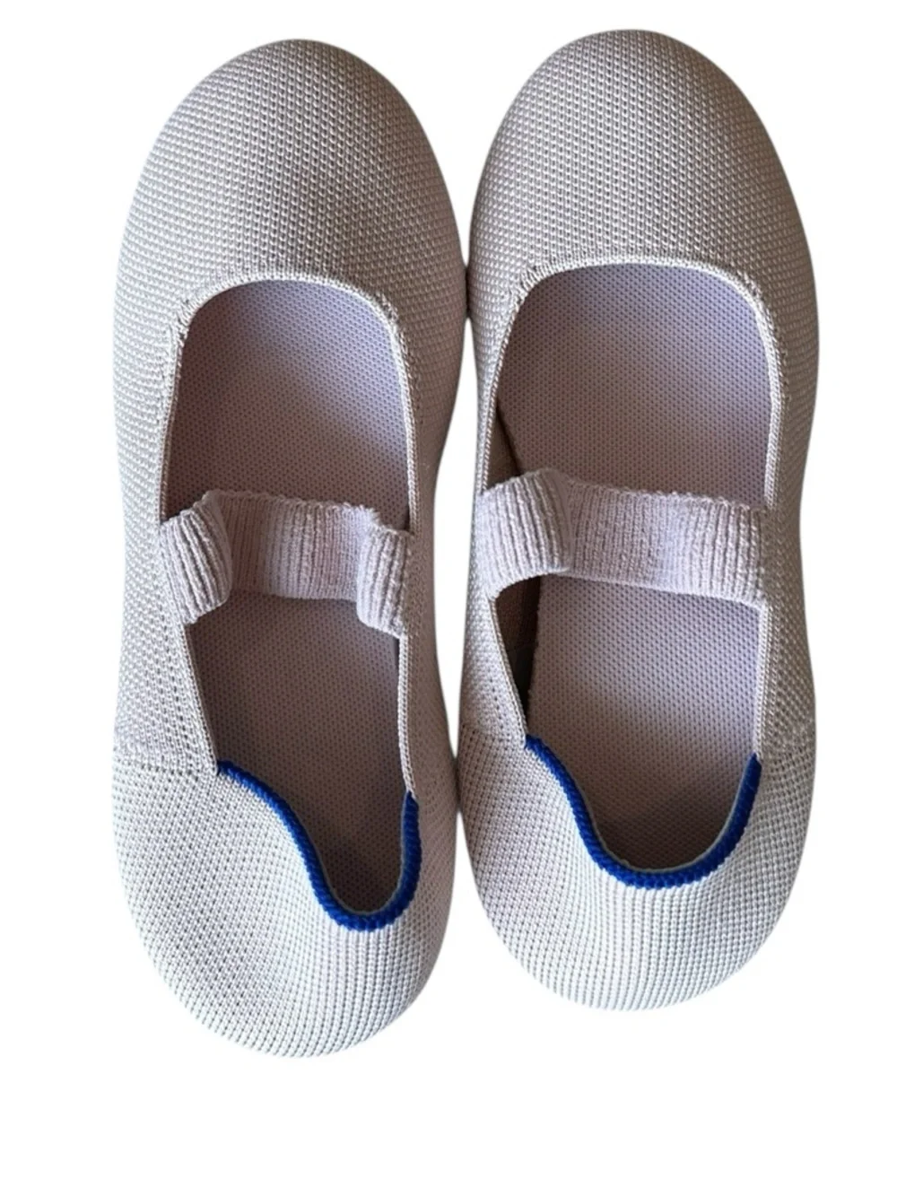 Rothy's The Kids Washable Recyled Mary Jane in Ballerina - Size 1 - Picture 8 of 10